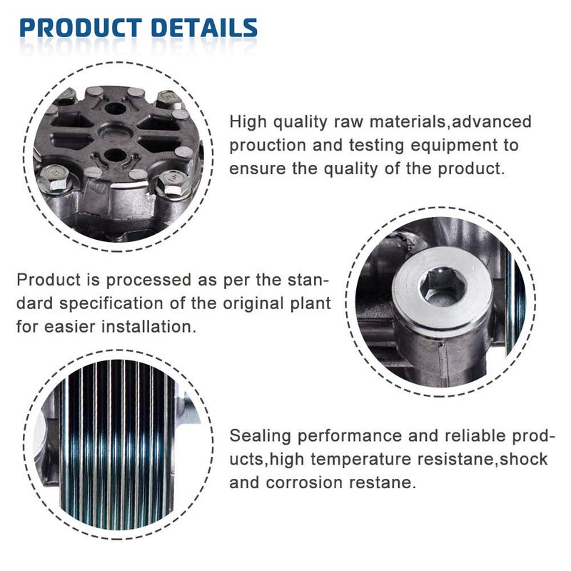 A ABIGAIL Power Steering Pump Replacement For Compatible with 2008 2009 2010 2011 2012 Honda Accord 2.4L Power Assist Pump Replace # 21-5495 - Image 3